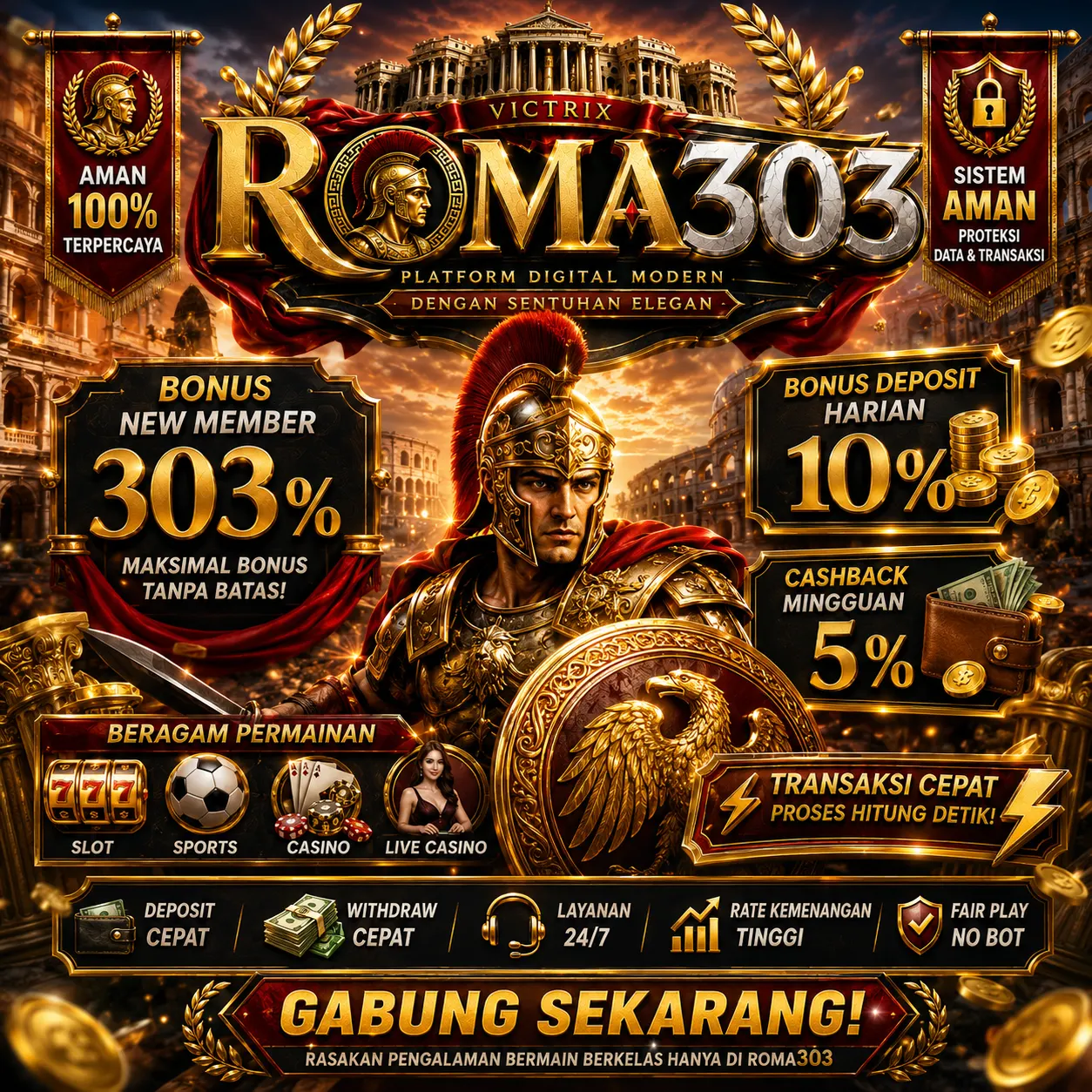 ROMA303 Banner